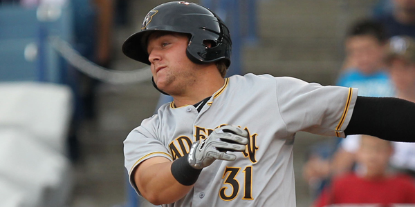 Stetson Allie split time last season with West Virginia (A) and Bradenton (High-A) Photo Credit: Mark LoMoglio