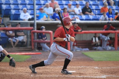 Justin Howard will rejoin the Curve this season and split time between first base and left field (Credit: Gordon Donovan)
